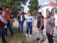 Verifica Ayuntamiento de Tlaxcala el funcionamiento del pozo Mextli