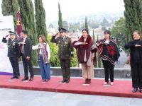 Asiste MPA a ceremonia y desfile alusivo a la Revolución Mexicana