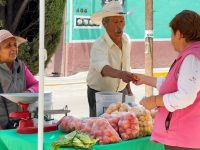 Continúa Ayuntamiento de Huamantla apoyando a productores locales en el tianguis “Mis Semillas Huamantlecas”