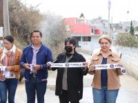 La alcaldesa MPA cumple su compromiso con San Hipólito Chimalpa y Ocotlán