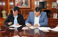 Firman convenio Ayuntamiento capitalino y CANACO SERVyTUR Tlaxcala