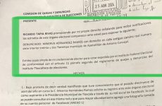 Promueven ante el ITE declarar inelegibilidad de Minerva Hernández como candidata a presidenta de Tlaxcala