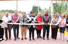 Entrega Maribel Pérez Arenas obras de beneficio en Ocotlán y Tepehitec