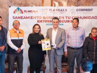 Unen esfuerzos Ayto. de Tlaxcala y Coeprist en “Jornadas de Saneamiento Básico en tu Comunidad”