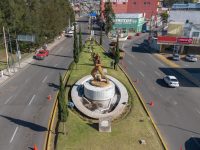 Realiza Ayto. de Tlaxcala labores de limpieza y poda en principales avenidas de la capital
