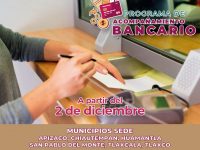 El Ayto. de Tlaxcala participa en Programa de Acompañamiento Bancario intermunicipal