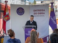 Inauguran presidente ASG y gobernadora LCC la repavimentación de la calle Adolfo López Mateos