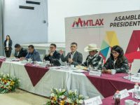 Comparte ASG ante homólogos de AAMTLAX políticas públicas implementadas en la capital