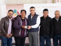 El presidente municipal Alfonso Sánchez García lleva las Jornadas del Bienestar a Santa María Ixtulco