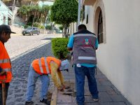 Refuerza Gobierno de Tlaxcala de Xicohténcatl seguridad vial con nueva señalética