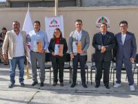Cumple ASG compromiso de llevar agua a la Telesecundaria “Desiderio Hernández Xochitiotzin” de Acuitlapilco