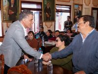 Encabeza ASG reunión informativa con locatarios del mercado Emilio Sánchez Piedras