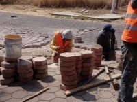 Realiza Ayto. de Tlaxcala acciones permanentes de bacheo y mantenimiento en calles de la capital