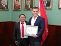 Reconoce presidente Alfonso Sánchez a estudiantes de excelencia de la Telesecundaria “Municipio de Tlaxcala”