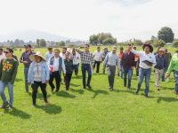 Supervisa presidente Alfonso Sánchez avances del proyecto de recuperación de la Laguna de Acuitlapilco