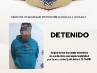 Detiene Policía de Tlaxcala a presunto agresor armado