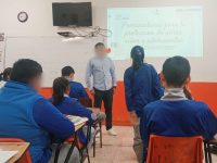 Promueve Ayto. de Tlaxcala derechos de la infancia en Telesecundaria de Acuitlapilco