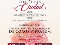 Impulsa ASG al Coro de la Ciudad rumbo al Festival Internacional VIBRATUM