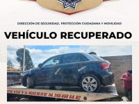 Policía de Tlaxcala recupera vehículo con reporte de robo en Atlahapa