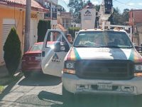 Mejora Ayto. de Tlaxcala alumbrado público en Bulevar del Maestro, La Loma y zona de artesanías