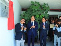 Reinaugura Rector de la UATx los auditorios de “Intercambio y Movilidad” y de “Formación y Actualización Docente”