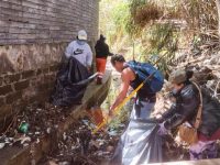 Ayto. de Tlaxcala continúa con trabajos de limpieza y desazolve en rejillas y barrancas ante temporada de lluvias