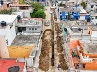 Supervisa ASG obra de drenaje en Ixtulco que beneficiará a más de mil viviendas