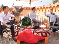 Uriel Moreno “El Zapata” y Sergio Flores comparten su arte en tertulia del Ayto. de Tlaxcala