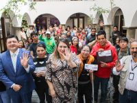 Blanca Angulo inaugura centro de atención para Becas Bienestar en Chiautempan