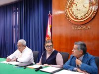 Firma Sandra Aguilar convenio para fortalecer servicio social con enfoque comunitario