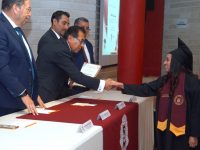 Nuevos profesionales en Derecho campus Teacalco concluyen sus estudios en la UATx