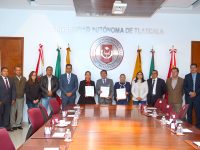 UATx y FGJE firman convenio de colaboración para servicio social y prácticas profesionales