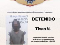 Policía capitalina asegura a extranjero en situación irregular y con señalamiento por conducta violenta
