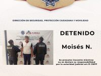 Policía de Tlaxcala detiene a hombre señalado de intentar robar un domicilio