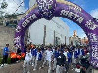 En Españita, participan más de 100 estudiantes en caminata recreativa del IDET