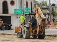 Avanza la rehabilitación de calles en comunidades de Chiautempan: Blanca Angulo
