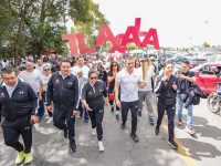 ASG lleva el Fuego Simbólico de Independencia al Ayto. de la capital y enciende el espíritu patrio