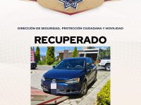Policía de Tlaxcala recupera vehículo robado tras reporte al sistema de emergencias
