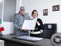 Inauguran instalaciones de la Guardia Nacional en San Luis Teolocholco