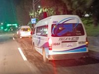 Refuerza policía de la capital seguridad en paraderos de transporte público con proximidad social