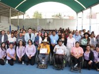 Secretaría de Bienestar clausuró el taller “Muralismo para el Bienestar” en San Pablo del Monte