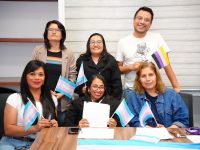 Recibe Gabriela Hernández Islas Iniciativa de Cupo Laboral para personas trans y no binarias
