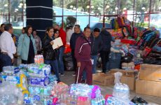 La comunidad UATx muestra su solidaridad con damnificados de Huauchinango tras el huracán Priscila