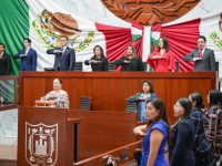 Con letras doradas se escribe el inicio de la conmemoración de los 500 años de la fundación de Tlaxcala: ASG