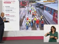 Gobierno federal reporta avances en la construcción del distribuidor vial Santa Ana Chiautempan