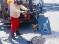 Ayto. de Tlaxcala continúa rehabilitando vialidades a través de la Dirección de Obras Públicas