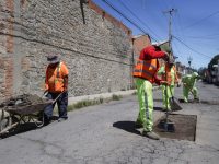 Siguen las jornadas de bacheo en Chiautempan: Blanca Angulo