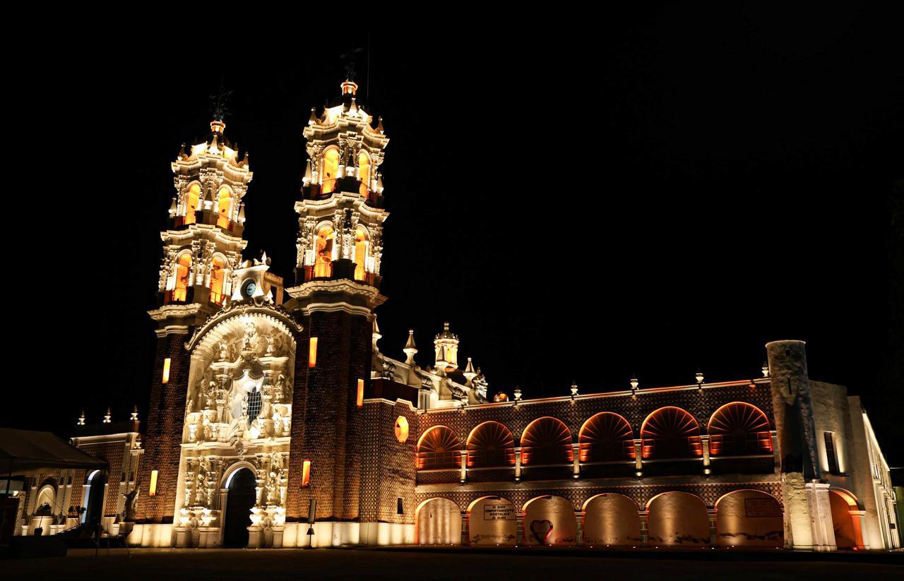 La Basílica de Ocotlán resplandece con nueva iluminación arquitectónica