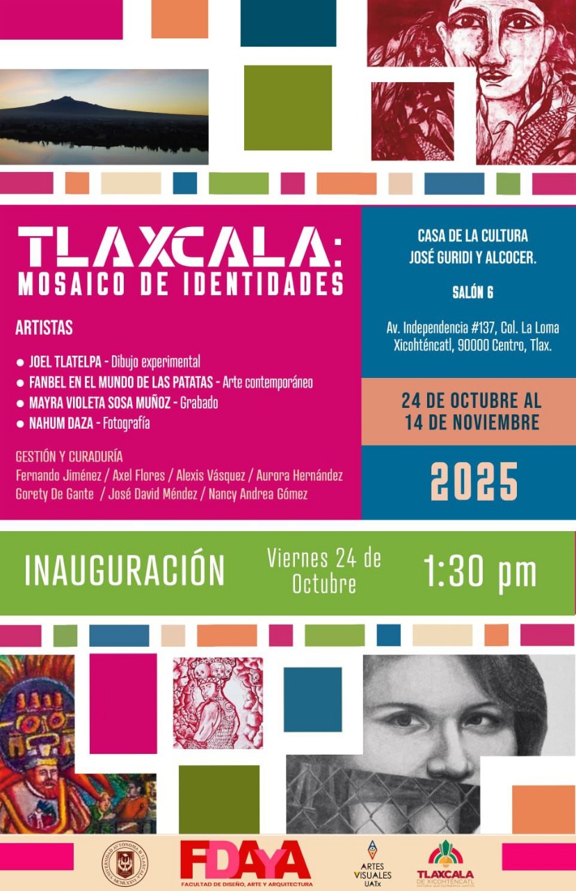 Gobierno municipal de la capital promueve la diversidad artística a través de “Tlaxcala: Mosaico de Identidades”