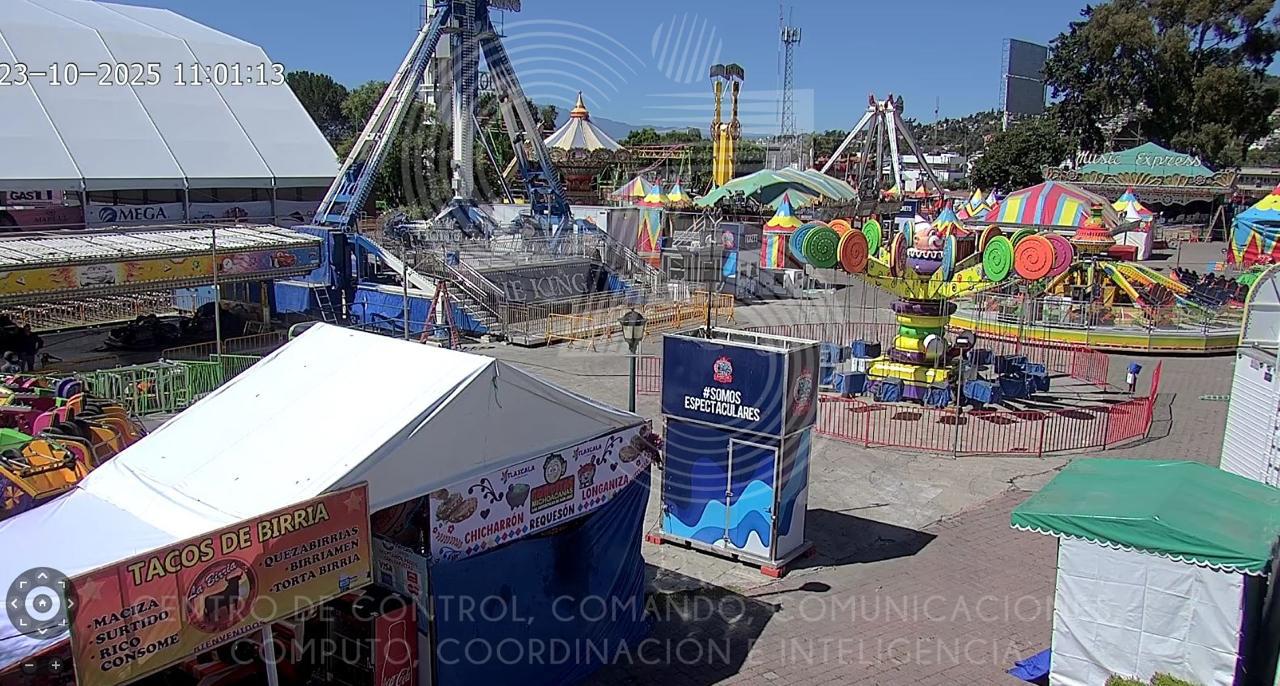 Inicia operativo de coordinación y videovigilancia del C5i en la Feria de Tlaxcala 2025